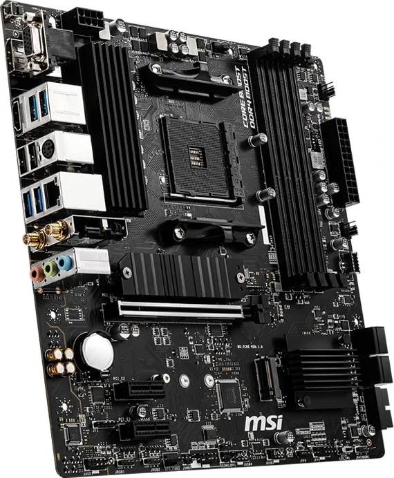 Plošča za matično ploščo MSI B550M PRO-VDH WIFI, Socket AM4, micro ATX