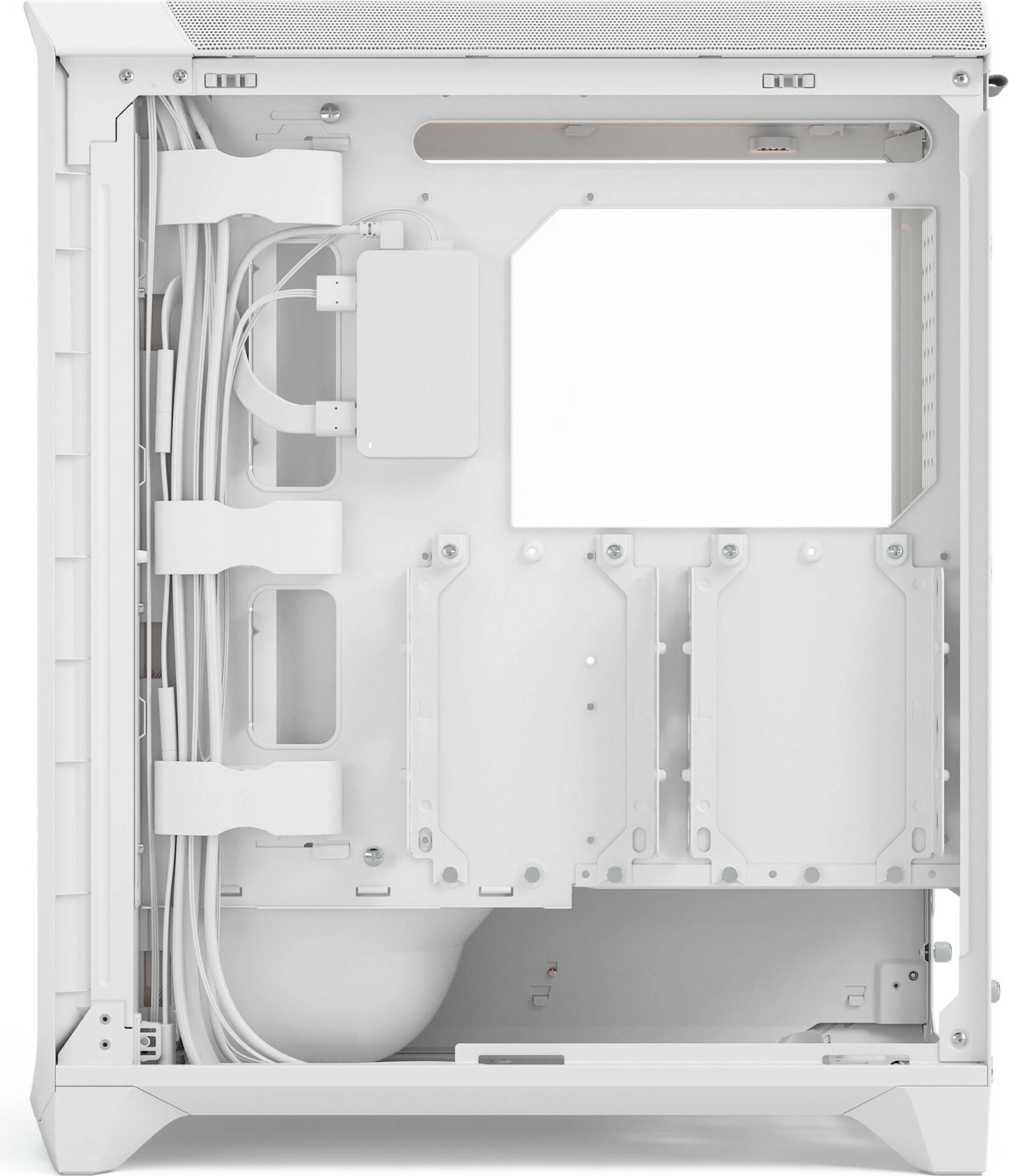 Kompjuterska ohišja Meshify 3 Ambience Pro RGB, Fractal Design, midi tower, kaljeno steklo, bela