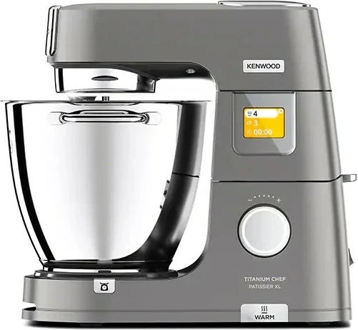Kuhinjski mešalnik Kenwood Titanium Chef Patissier XL, 1400 W, 6,7 L, srebrn