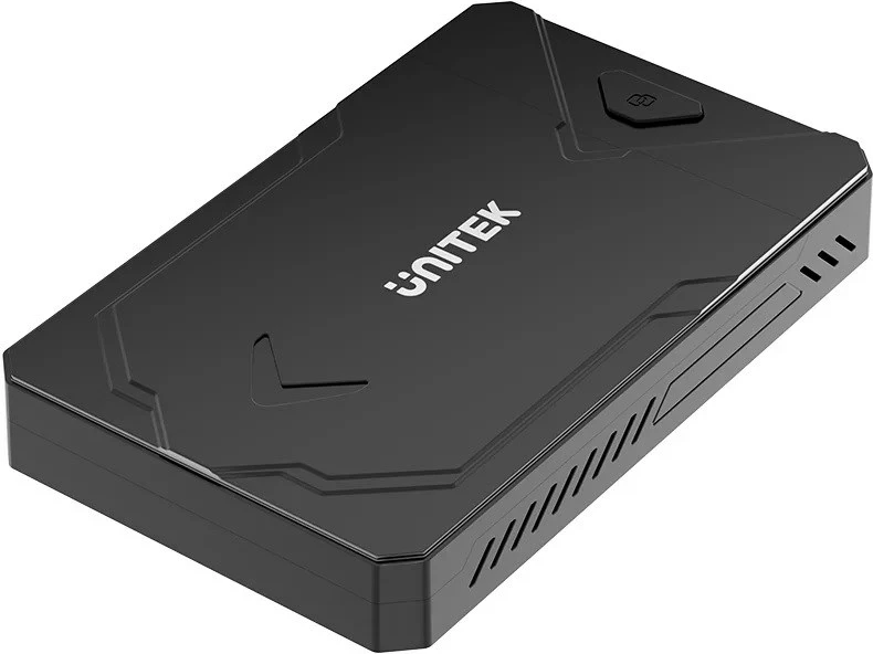 Zunanja kaseta za SSD M.2 NVMe in SATA UNITEK S1229CBK01, USB Type-C, črna