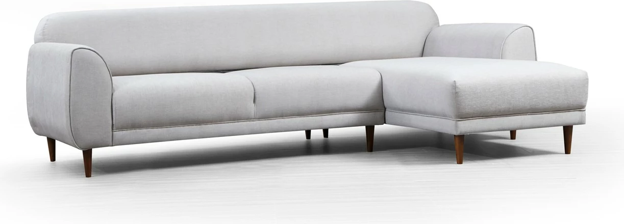 Kotna sedežna garnitura z ležiščem Atelier del Sofa, desna, bež