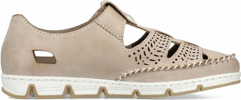 Oprte sandale z ježkom Rieker, ženske