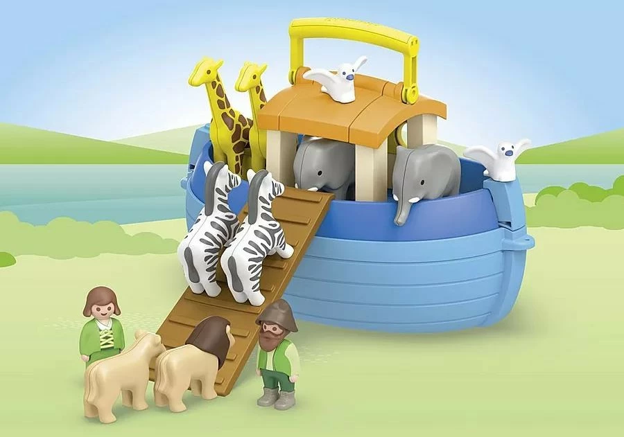 Set figuric Arka Noeta Playmobil Junior 71681, 15 kosov