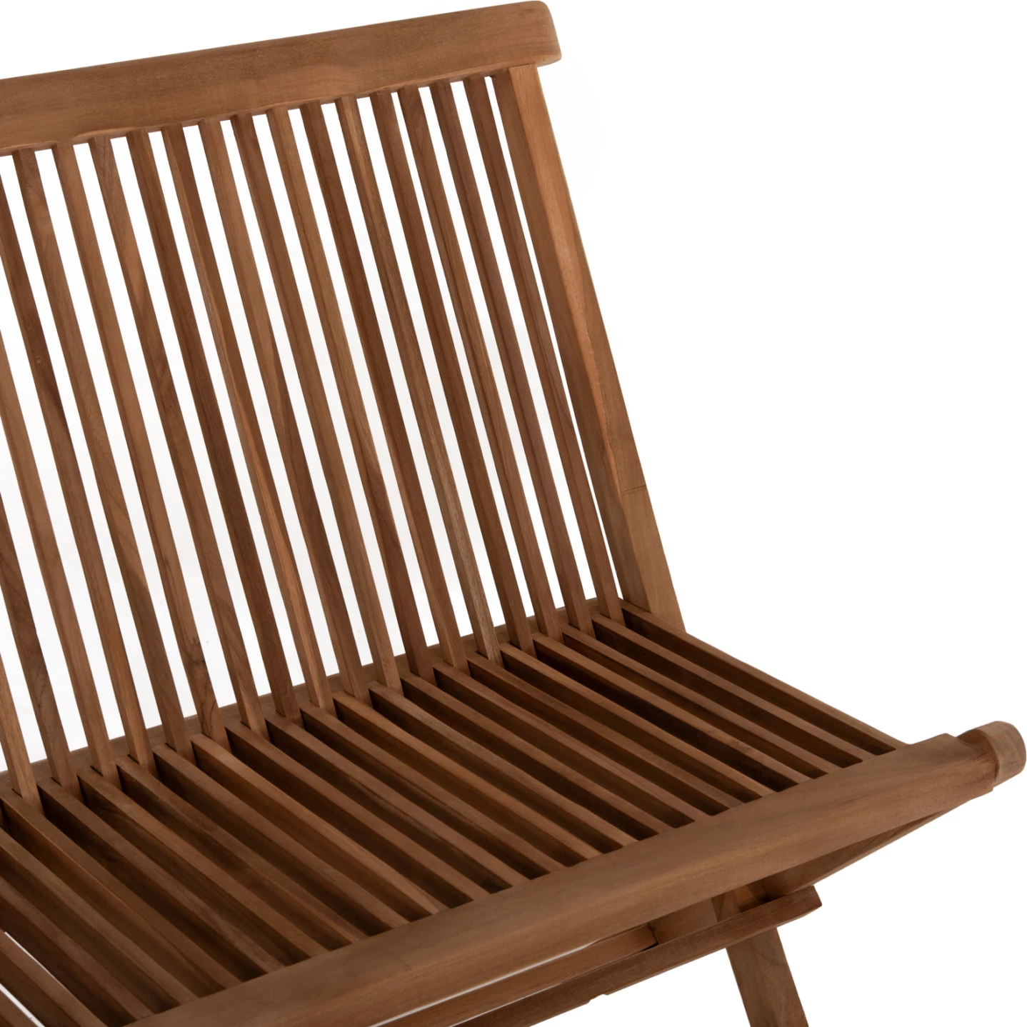 Zložljiva klop KENDALL FH9541 iz tikovine v naravni barvi 120x62x89H cm