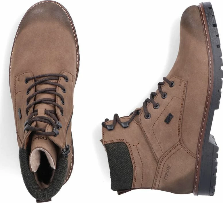 Zimske čizme Rieker za moške, rjave