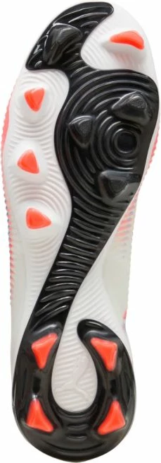 Futbalski čevlji Puma Future 8 Match Low FG/AG, beli-oranžni