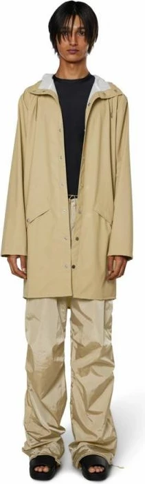Dolga jakna za obe spolni identiteti Rains, krem