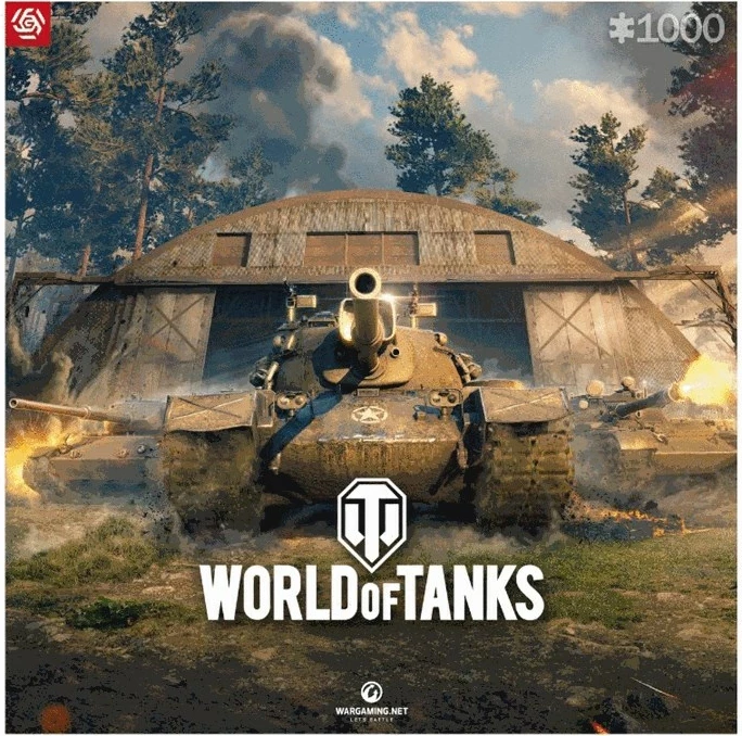 Igralna sestavljanka 'World of Tanks Roll Out', 1000 kosov, večbarvna, Good Loot