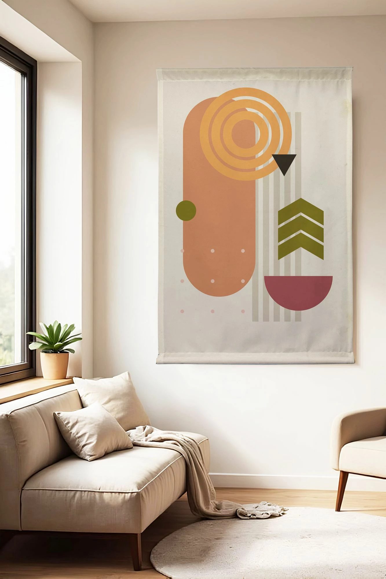 Dekorativna slika iz poliestra, Wallity Polybaby 1, 100 x 140 cm