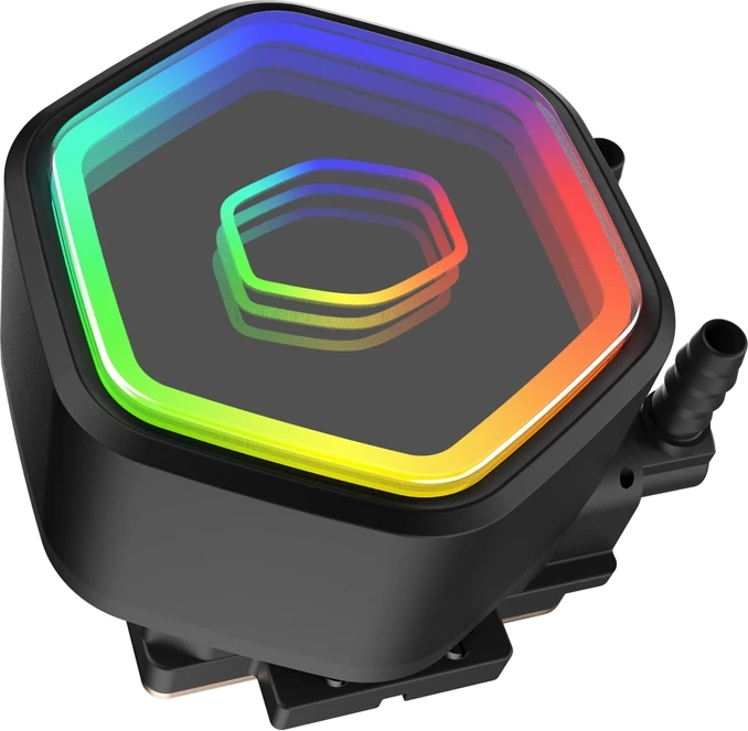 Vodni hladilnik Cooler Master MasterLiquid 360 Core II ARGB, črn