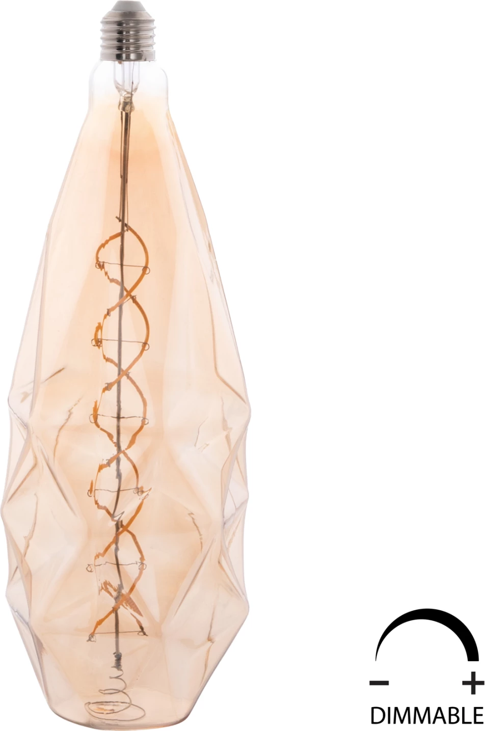 LED žarnica filament 8W E27 3000K zlata barva zatemnljiva