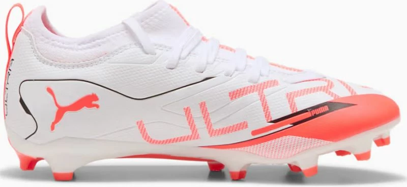 Čevlji za nogomet za otroke Puma, beli