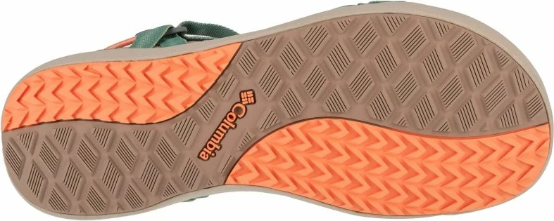 Sandali za ženske, Columbia, zeleni