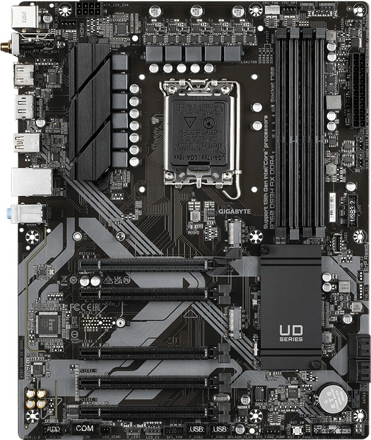 Plošča ameska Gigabyte B760 DS3H AX DDR4
