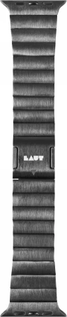 Metalen pašček za Apple Watch LAUT LINK 2.0, 42/44/45/49 mm, črn