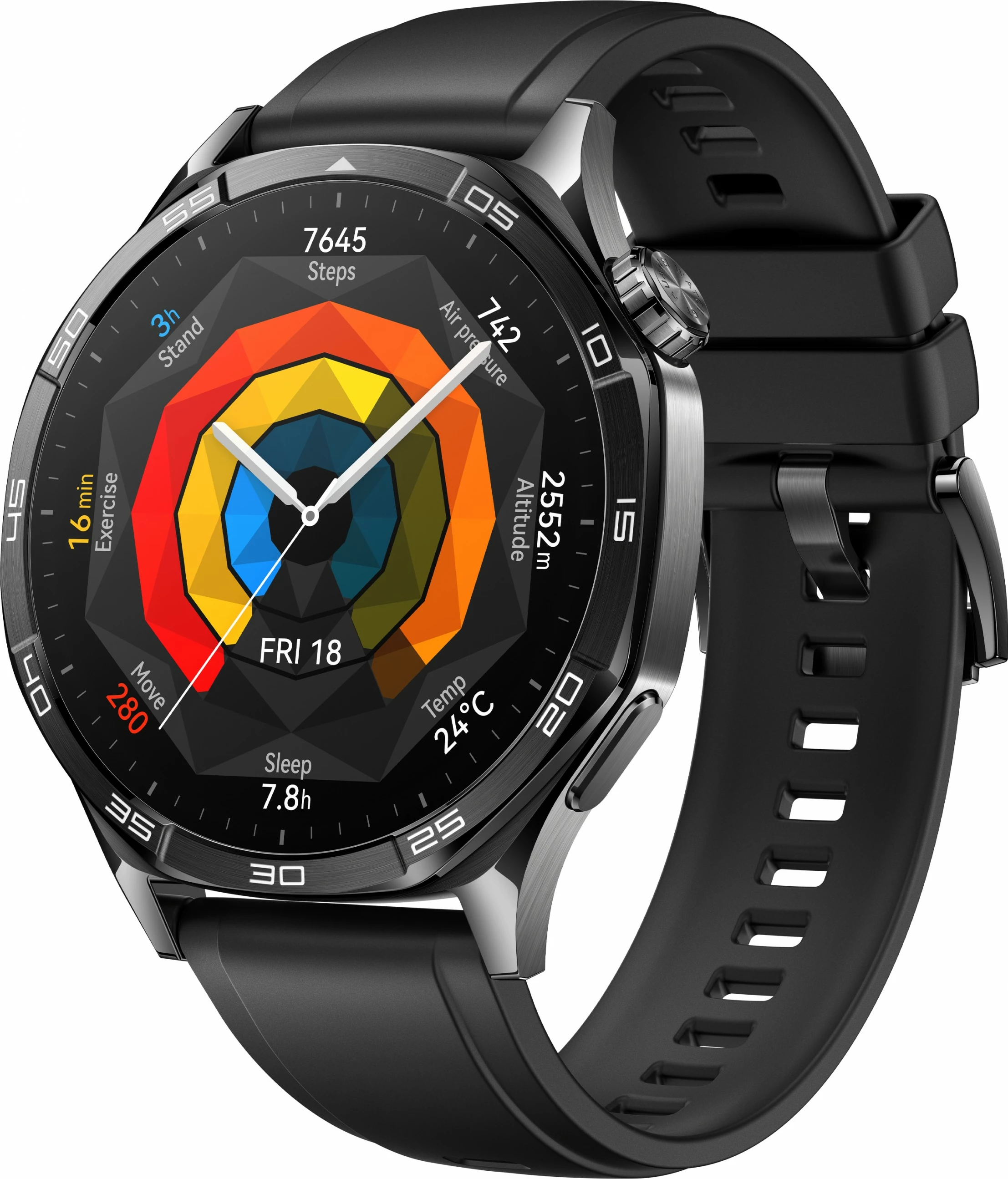 Pametna ura Huawei WATCH GT5 46mm, AMOLED, GPS, črna