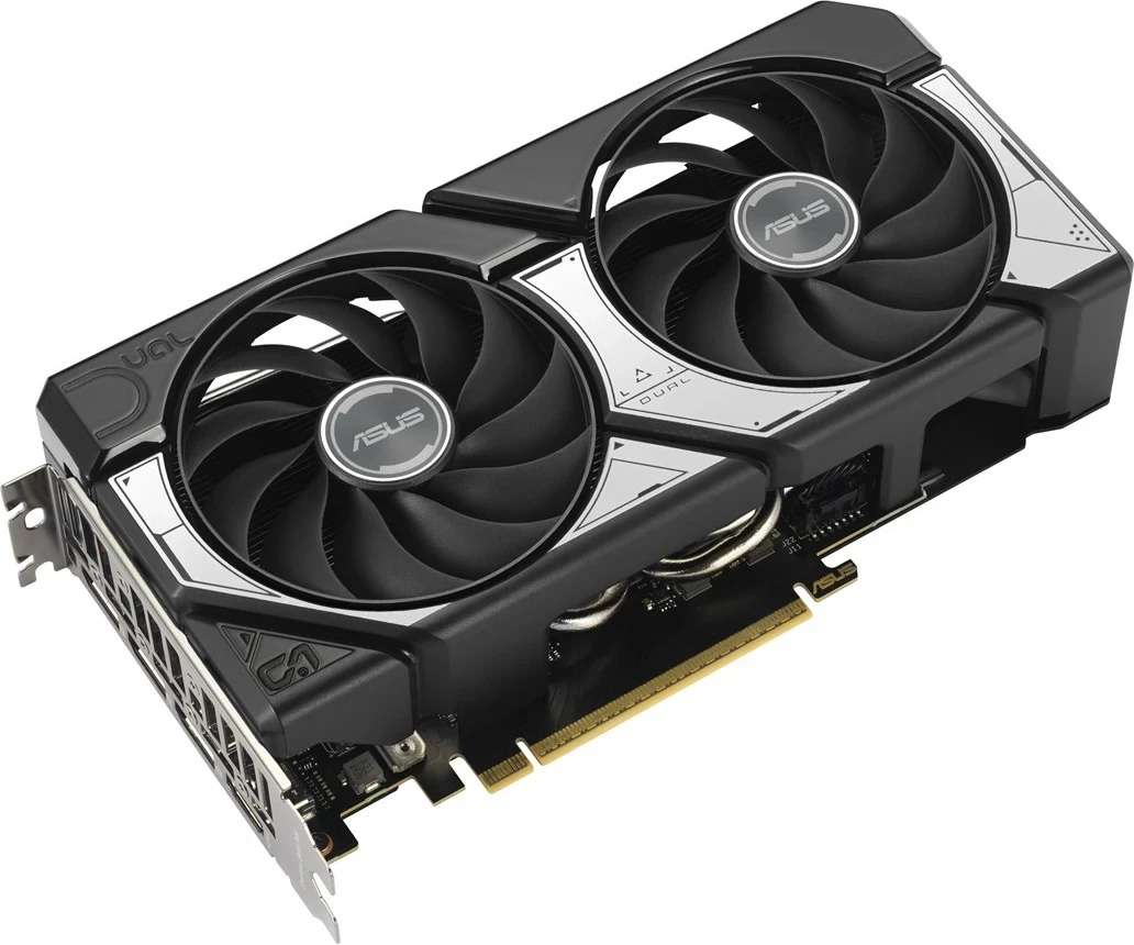 Grafična kartica Dual RTX 5060 Ti, ASUS, 8 GB GDDR7, siva
