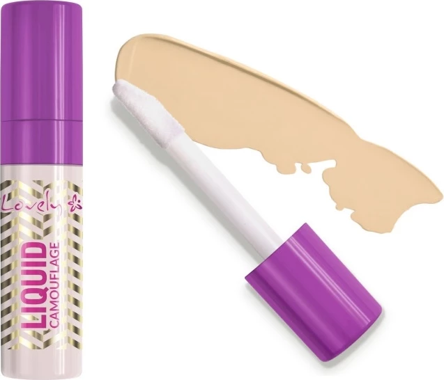 Korektor za ženske Lovely Liquid Camouflage Highly Covering Face Concealer 06, 8 ml