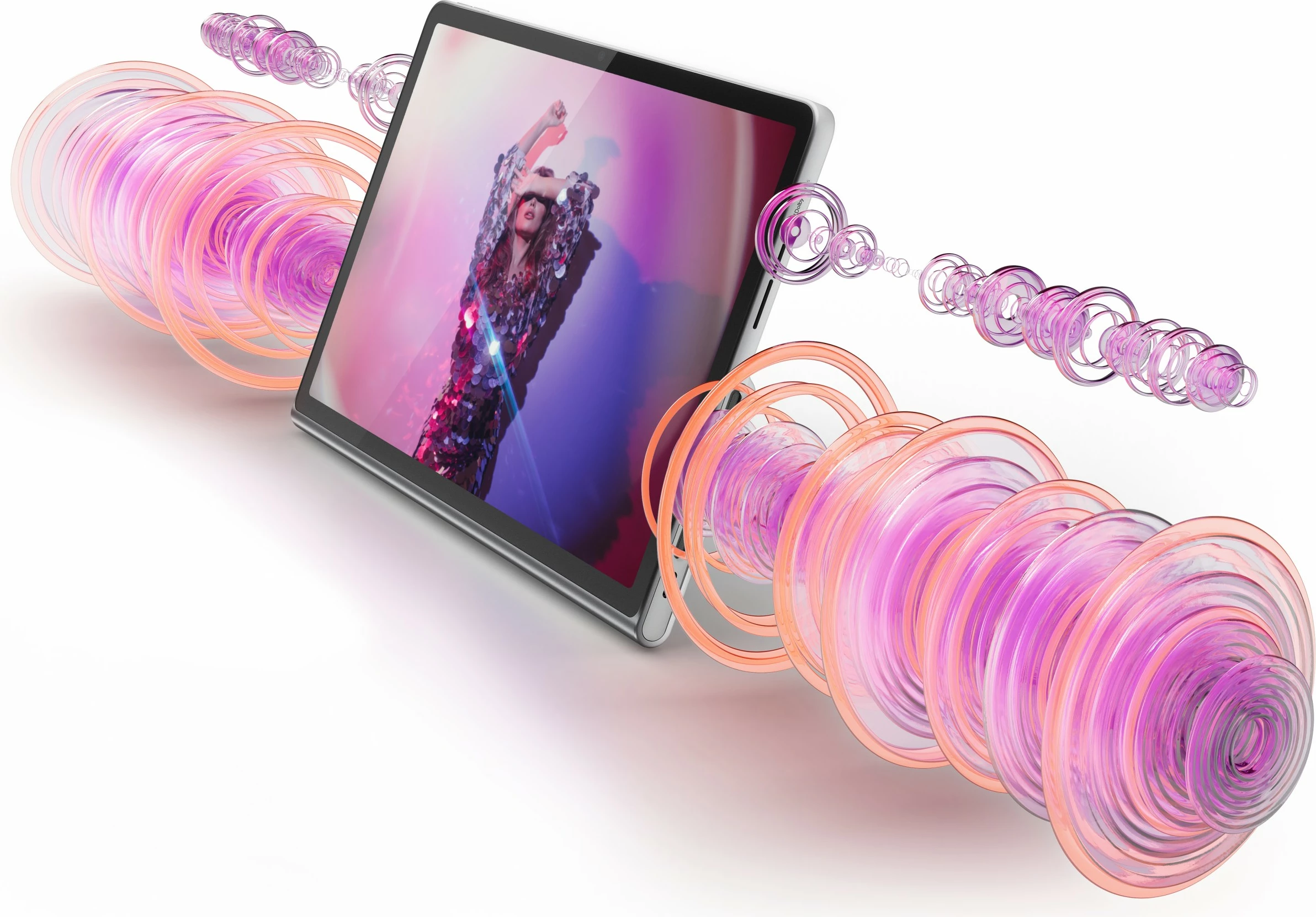 Tablica z velikim zaslonom, 8GB RAM, 128GB, luna grey — Lenovo Tab Plus, z ovitkom