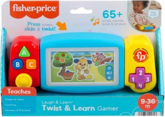 Edukativna igralna konzola Fisher Price Laugh & Learn Twist & Learn Gamer, za otroke, večbarvna