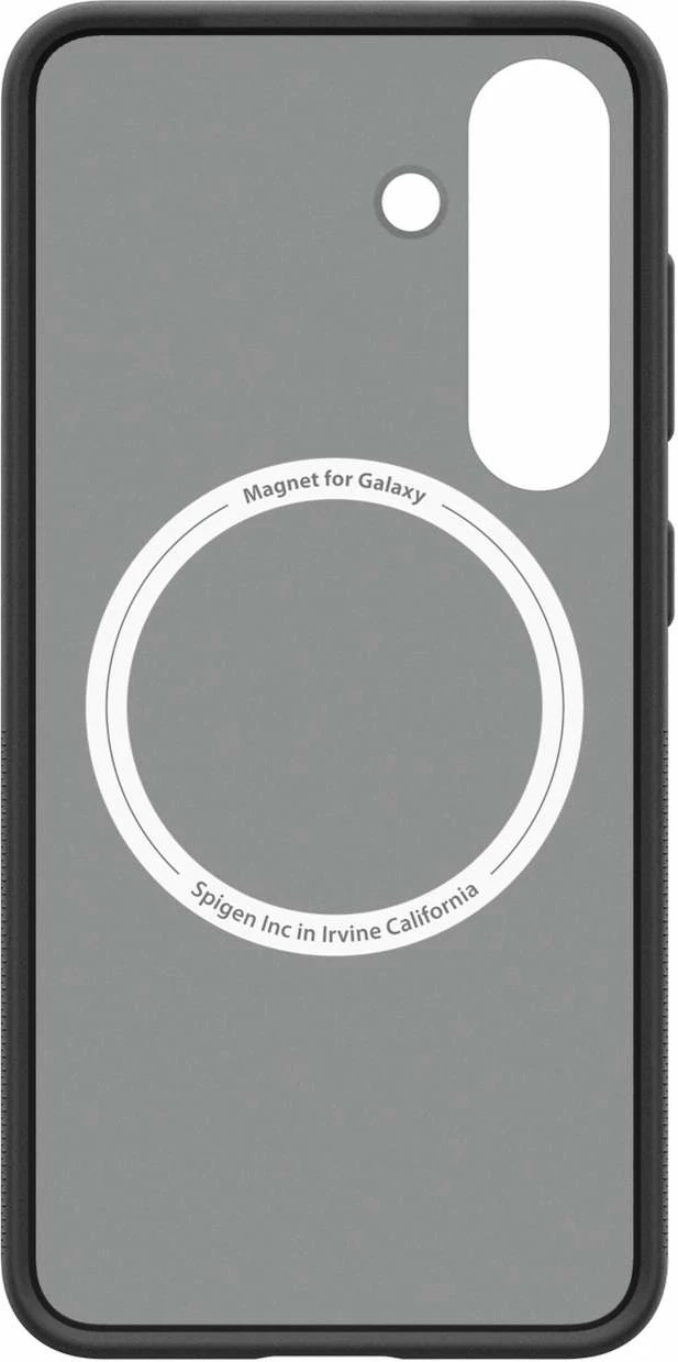 Silikonski ovitek za Samsung Galaxy S25 Spigen Capella GP-FPS931PGBJW, z MagFit, črn