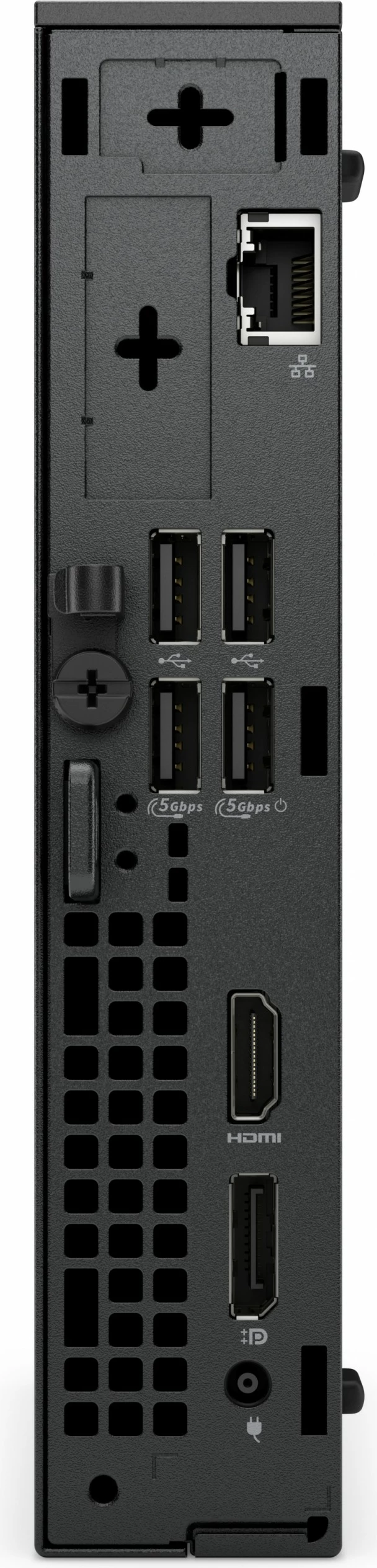 Mini PC Dell Pro MICRO QCM1250, črn