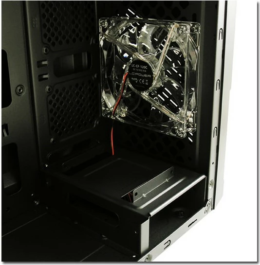 Korpus Midi Tower LC-Power 7037B, ATX/micro ATX/Mini-ITX, črn