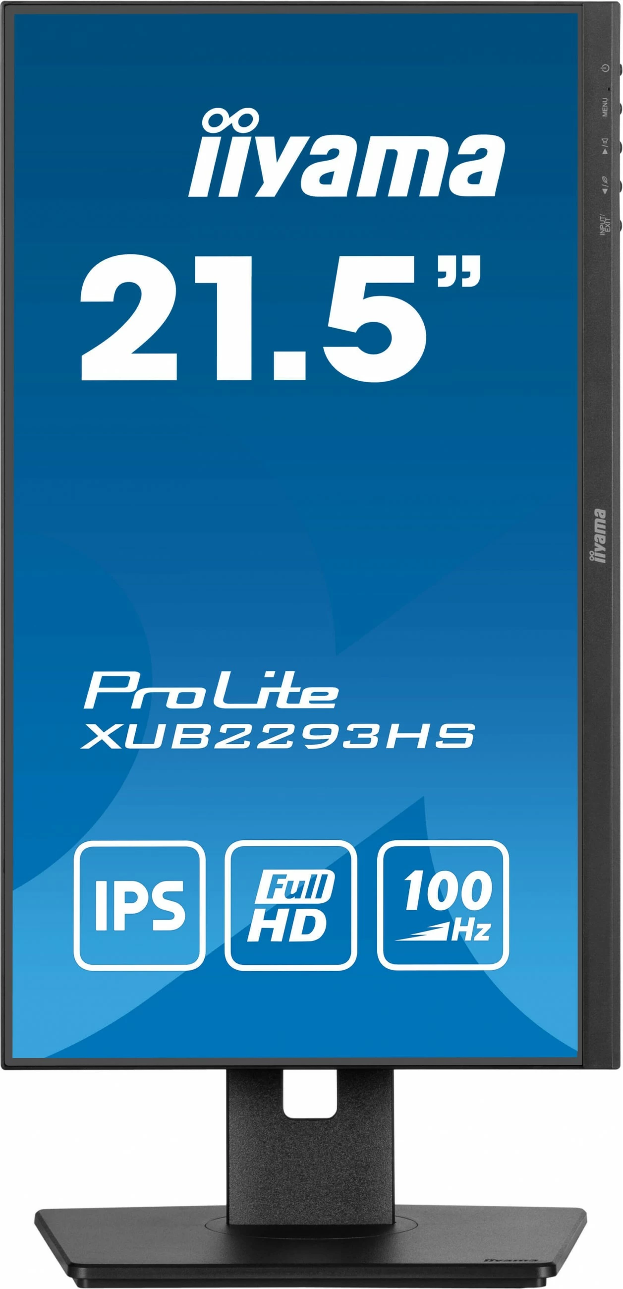 21,5" zaslon Full HD IPS, iiyama ProLite XUB2293HS-B6, črn