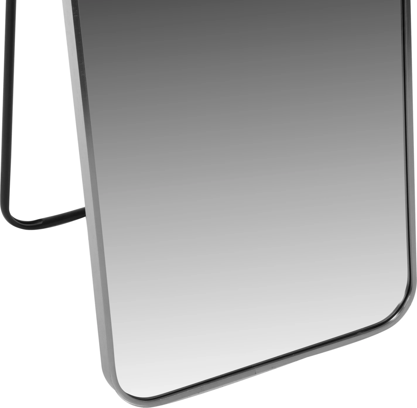 Talno stoječe ogledalo BOELY FH9577.40 aluminijast okvir v srebrni barvi 40x35x160Hcm