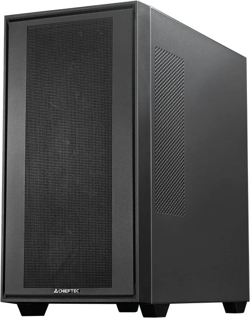 Midi ohišje Chieftec GS-03B-BLK-OP, črno