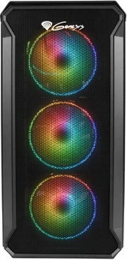 Računalniško ohišje Micro Tower Genesis Irid 503 V2 z ARGB, USB 3.0, črno