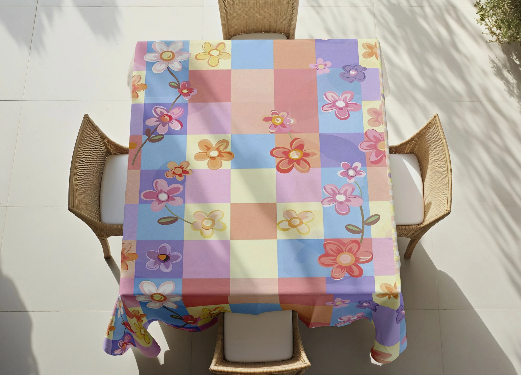 Barvita prt Hermia, Asr-tblclt25-34, 140x140 cm