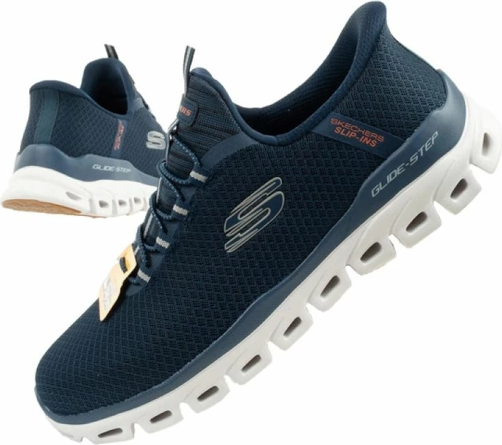 Superge, Skechers Glide-Step Slip-Ins za moške, modre