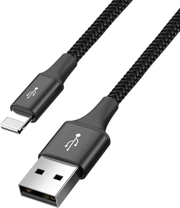 Hitri kabel 4v1 Baseus 2x USB-C / Lightning / Micro 3,5A 1,2 m, črn