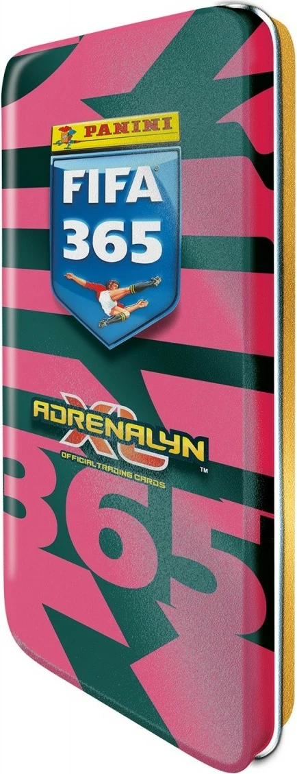 Kolekcionarska škatla z nogometnimi kartami, Panini FIFA 365 Adrenalyn XL 2026, Collector's Box Cards 2 048-02925, 9 kart (6 standardnih, 1 Limited Edition, 2 Momentum Gold)