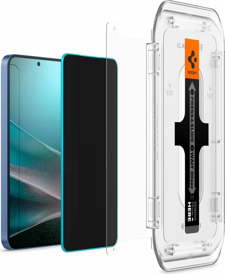 Zaščitno steklo z zasebnostjo Spigen Glas.TR Ez Fit Privacy HD za Samsung Galaxy S24+ / S25+, 2 kosa