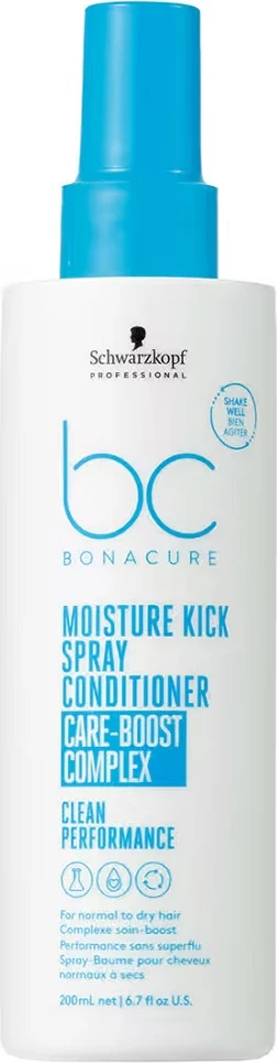Balzam v spreju za lase Schwarzkopf Professional BC Bonacure Moisture Kick, za ženske, 200 ml