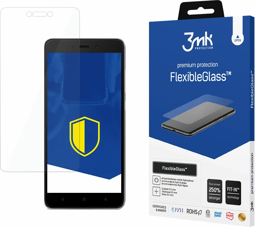Zaščitno steklo FlexibleGlass za Xiaomi Redmi Note 4 Global, prozorno
