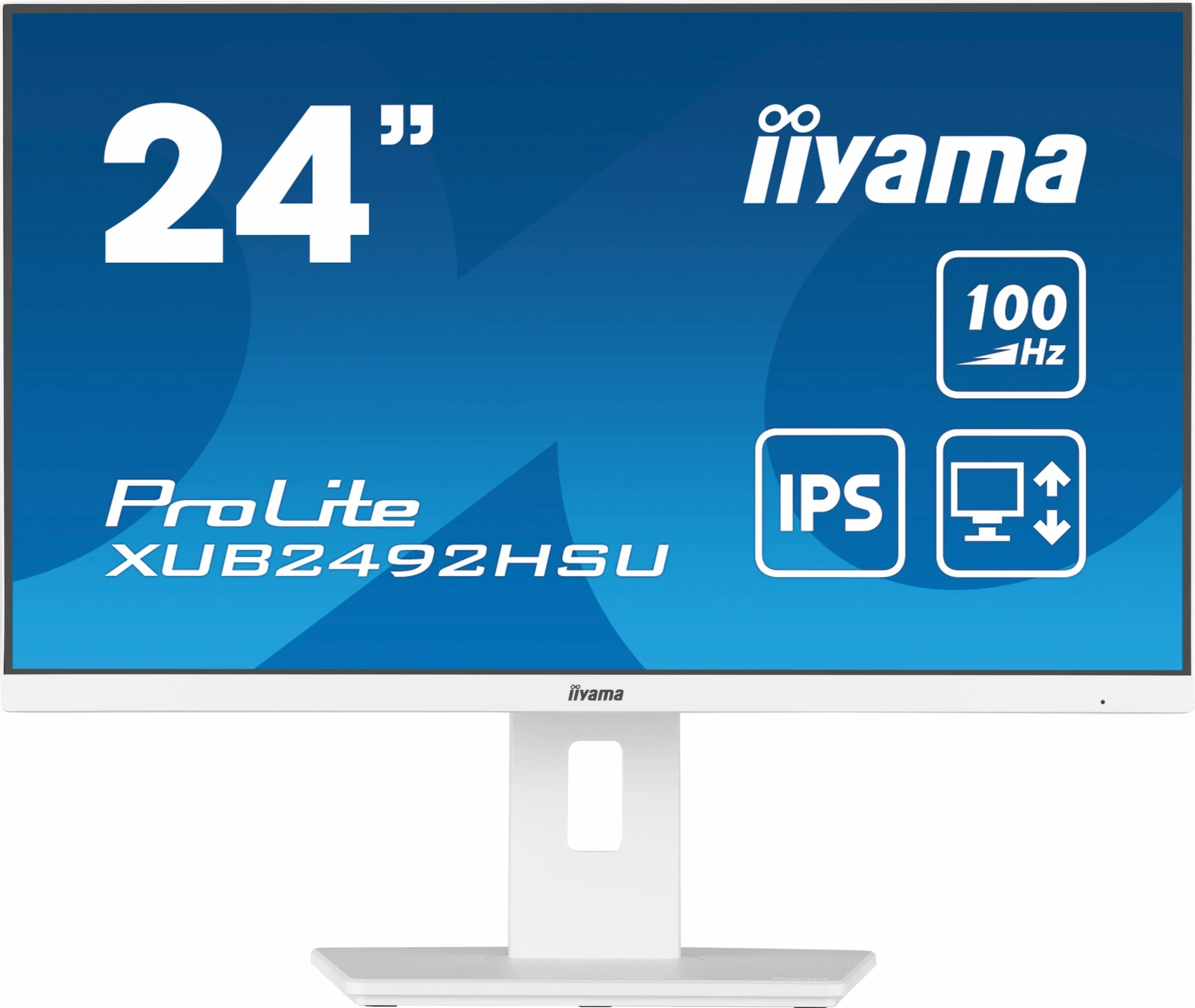 Monitor 60,5 cm (23,8"), 1920 x 1080, Full HD, LED, 0,4 ms, bel iiyama XUB2492HSU-W6