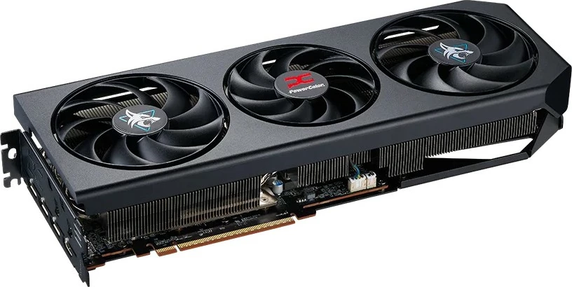 Grafična kartica PowerColor Hellhound Radeon RX 9070 XT, 16 GB GDDR6, PCI Express 5.0, črna