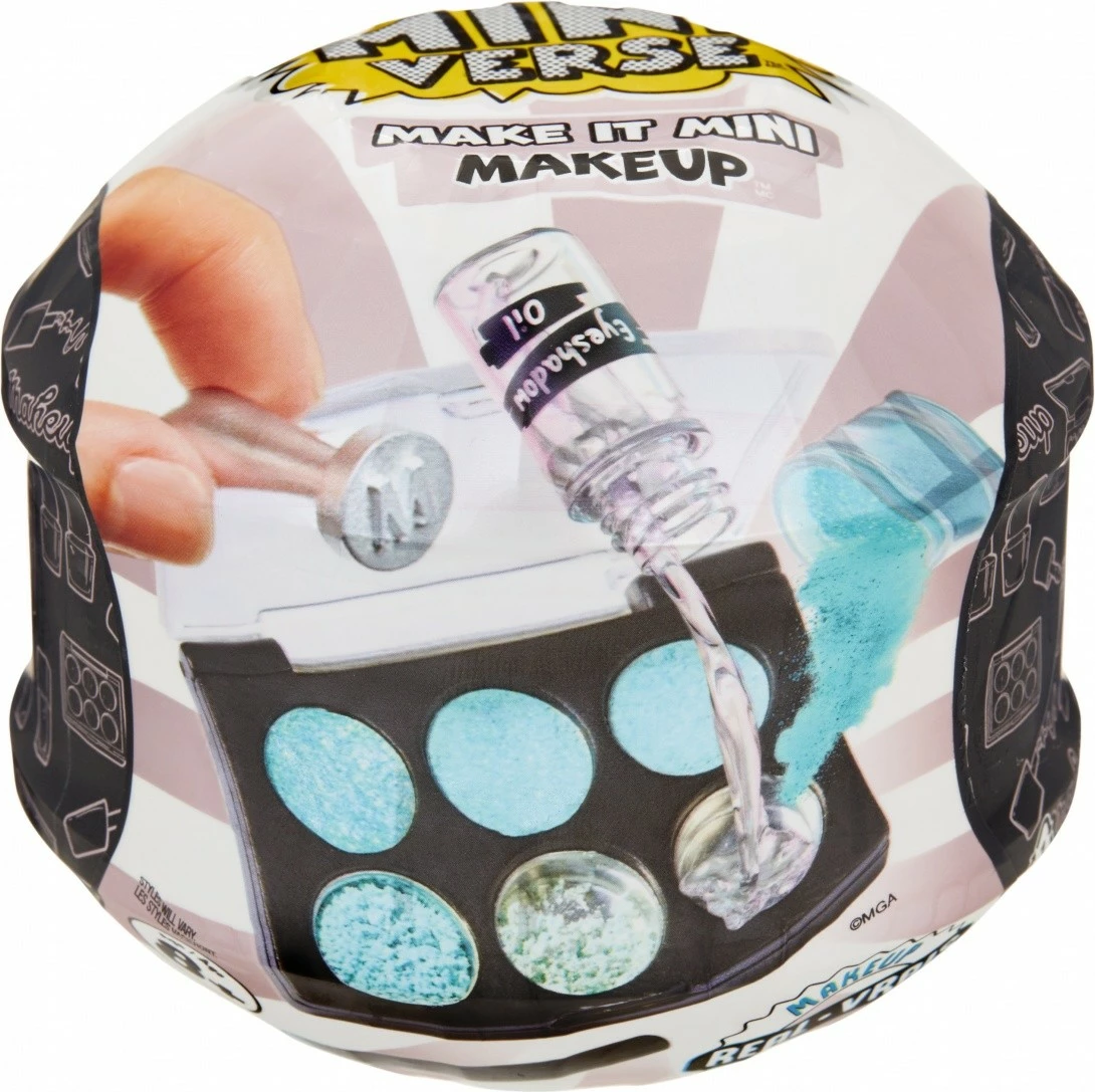 Set zbirateljskih igrač Miniverse Make It Mini Makeup MGA, 15 kos
