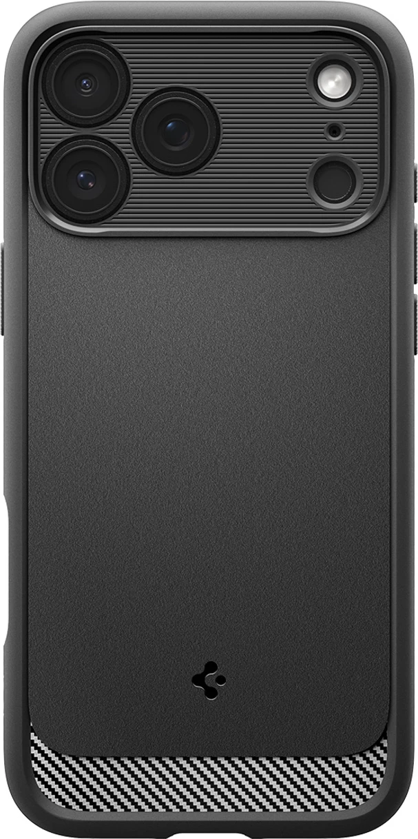 Ovitek Rugged Armor Mag MagSafe za iPhone 17 Pro, črn — Spigen