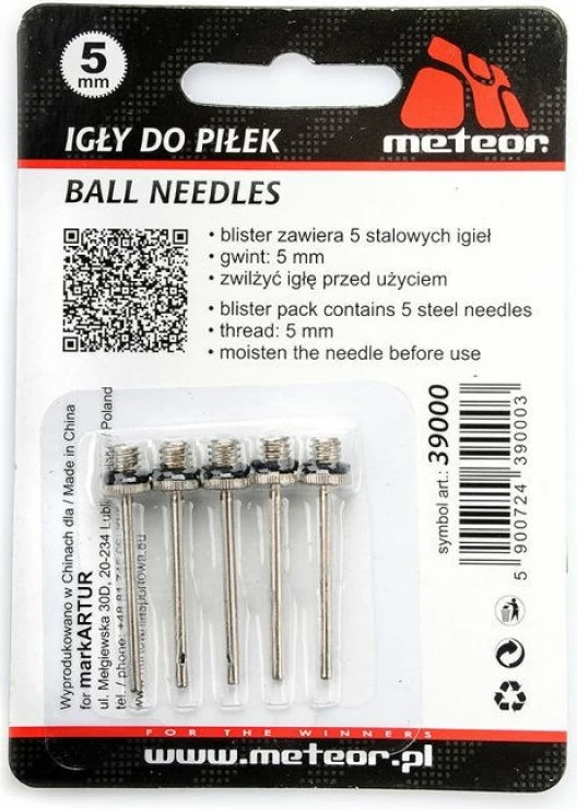Iglice za žogo Meteor, za moške in ženske