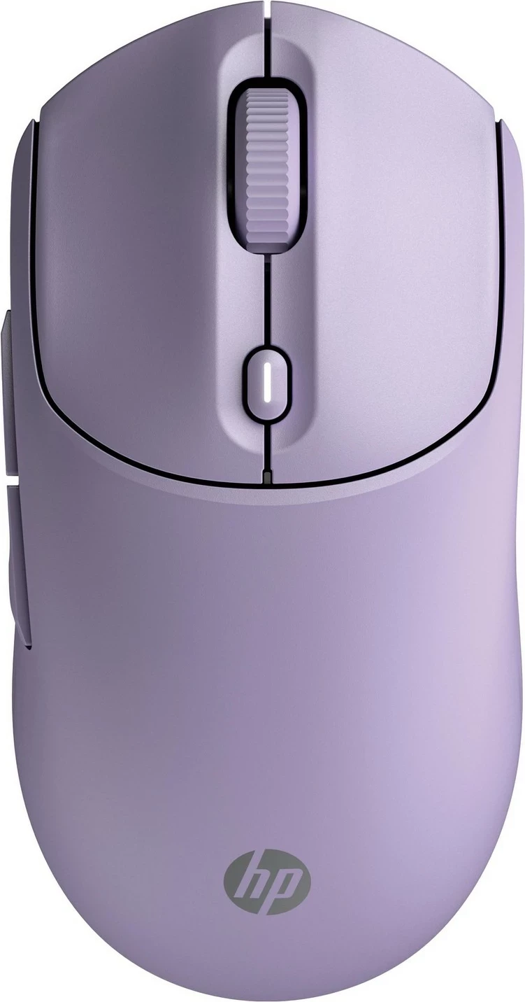 Brezžična laserska miška HP 410 Quiet, vijolična
