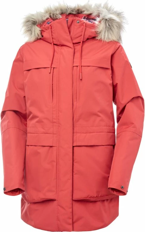 Parka za ženske Helly Hansen, Coastal Parka W 54012-101, rdeča