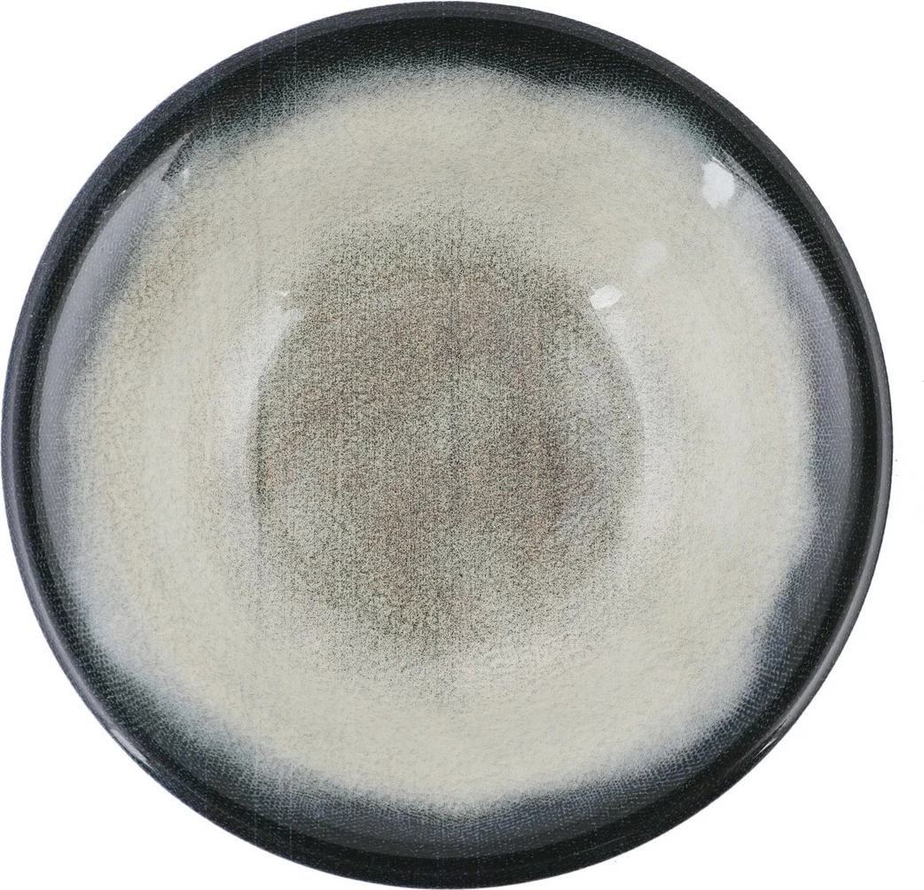 Komplet jedilnega posoda iz porcelana, 26-delni, Hermia BNTS26YS890233, temno moder in rjav