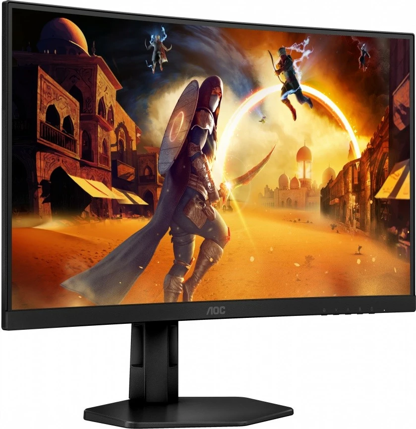 Ukrivljen 27-palčni monitor AOC C27G4ZXU, Fast VA, 280 Hz, FHD, črn