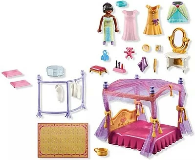 Igralni set Princesina soba z omaro, 57 kosov, Playmobil Princess Magic 71847