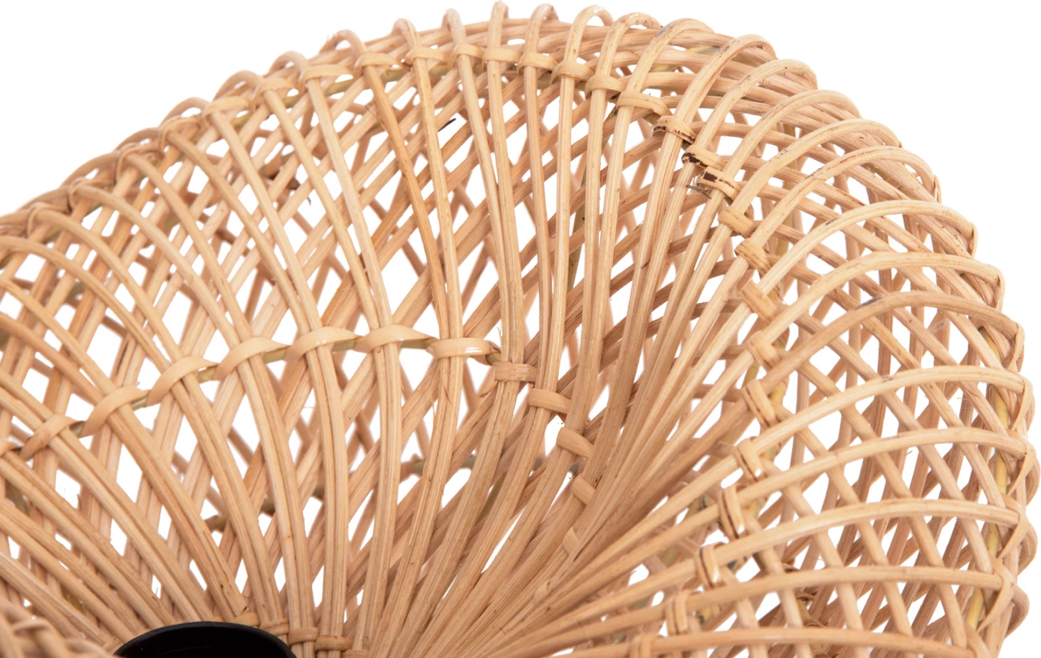 Dekorativna namizna svetilka IVAR FH4431, drevo prineseno z morja & ratan 32x30x53Hcm