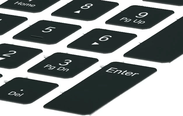 Polna velikost žična tipkovnica za podjetja Logitech K280e, USB, QWERTY, črna